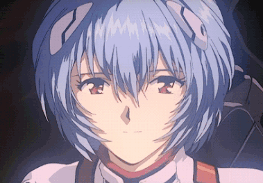 Rei smiling
